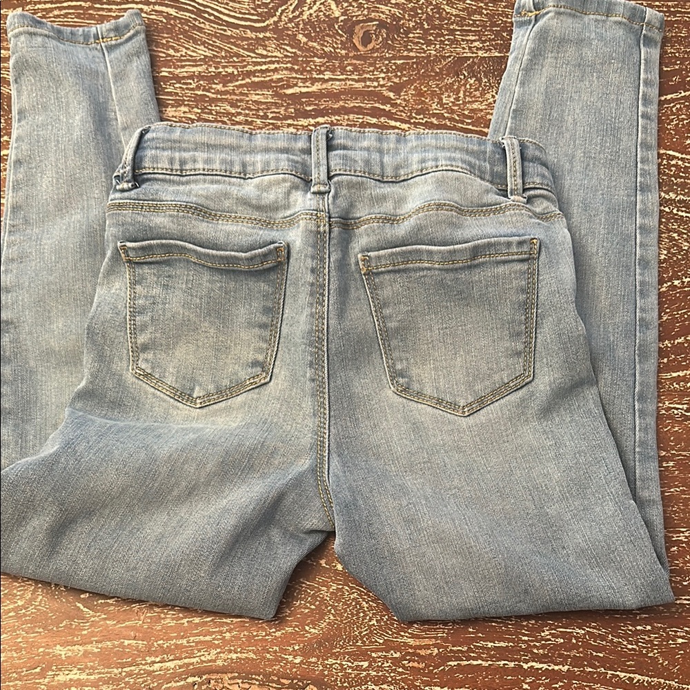 Falls Creek Blue Slim Fit Jeans Washed Denim